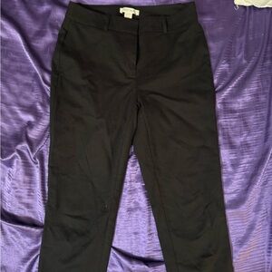 White House Black Market Crop Black Pants